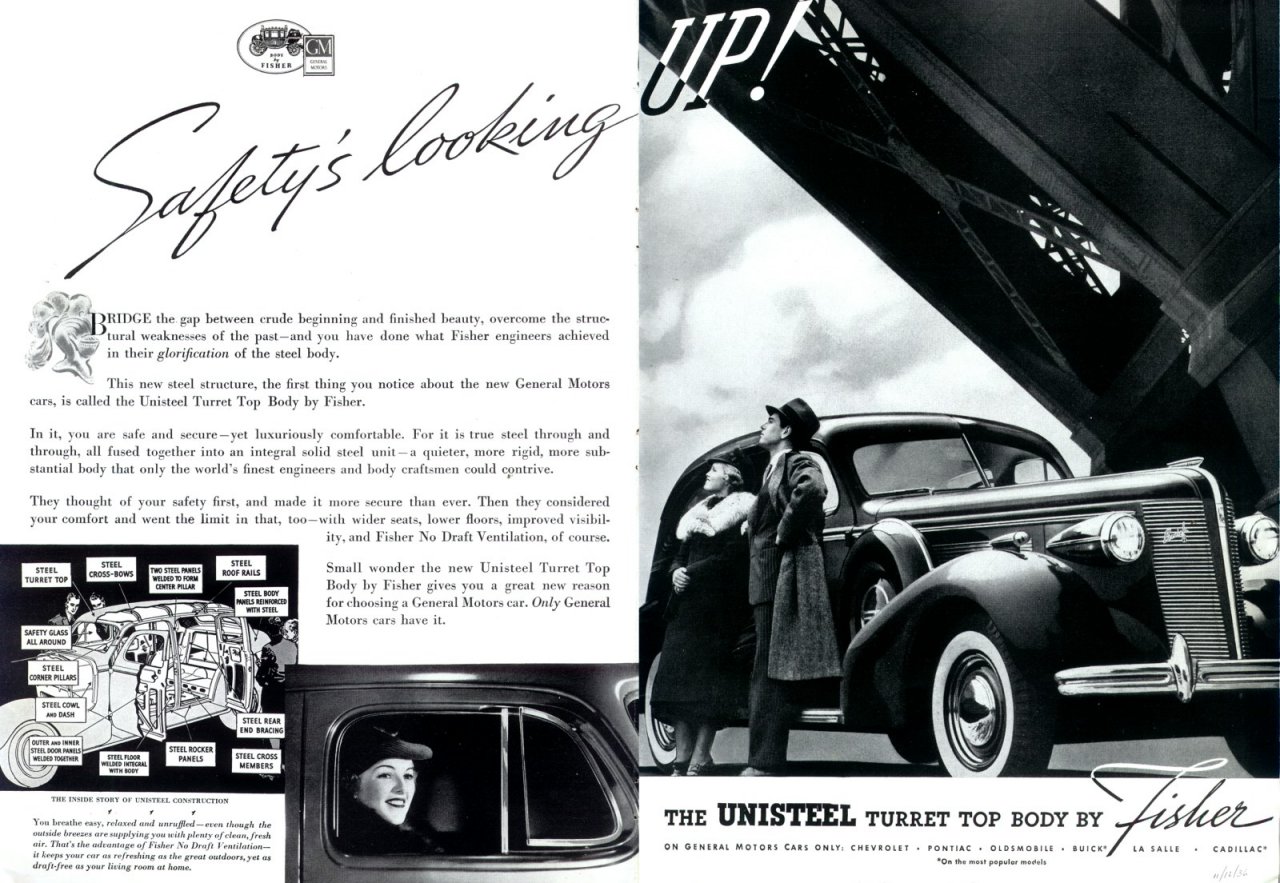 1937 General Motors Auto Advertising